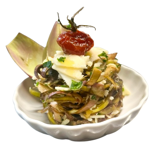 novità di stagione - carpaccio di carciofi clubhousequarrata.it